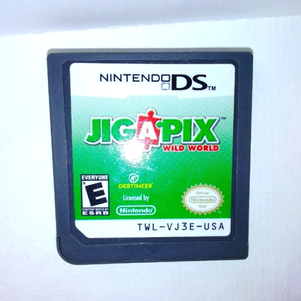JigAPix Wild World Game Cartridge For Nintendo DS